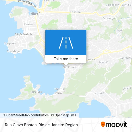 Rua Olavo Bastos map