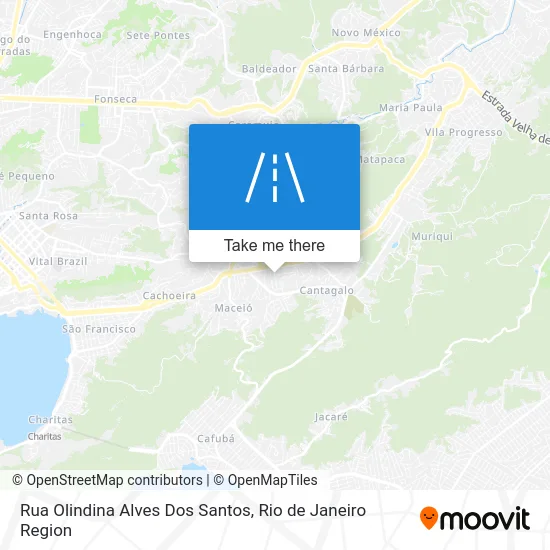 Rua Olindina Alves Dos Santos map