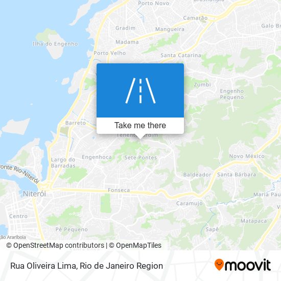 Rua Oliveira Lima map