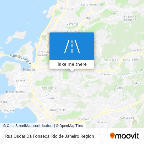 Mapa Rua Oscar Da Fonseca