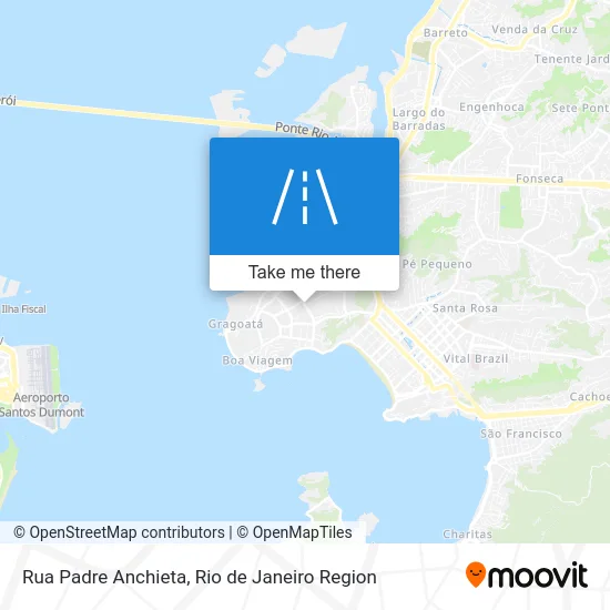 Rua Padre Anchieta map