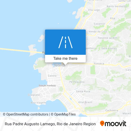 Rua Padre Augusto Lamego map