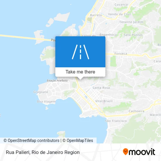 Rua Palieri map