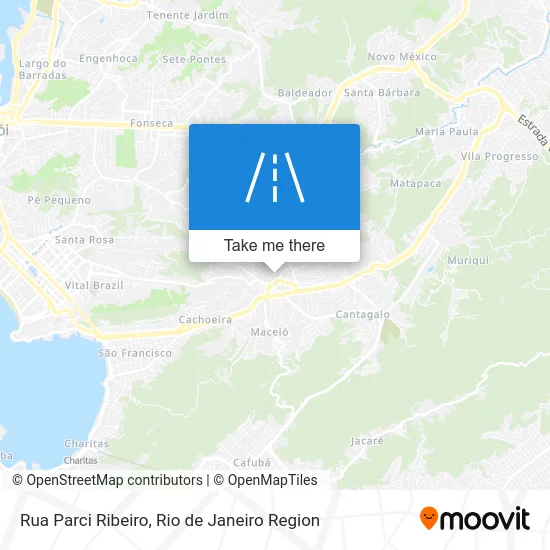 Rua Parci Ribeiro map