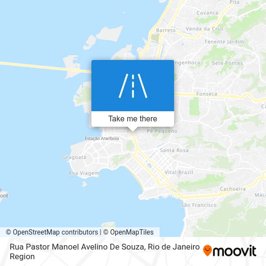 Rua Pastor Manoel Avelino De Souza map
