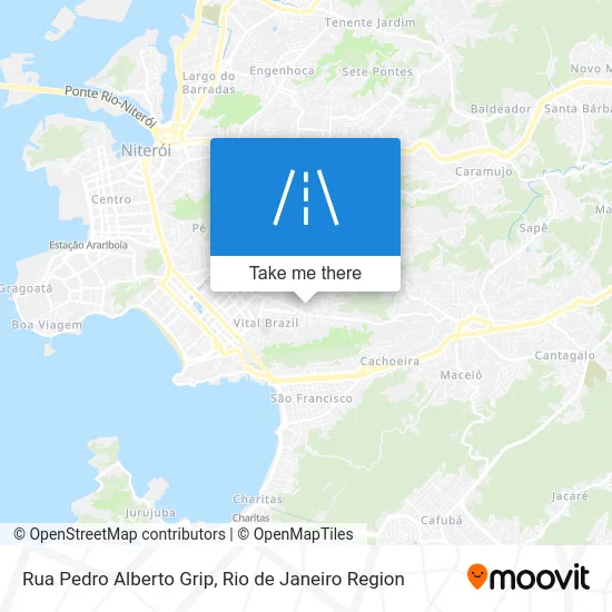 Rua Pedro Alberto Grip map