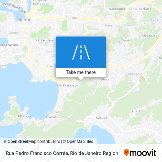 Rua Pedro Francisco Corrêa map