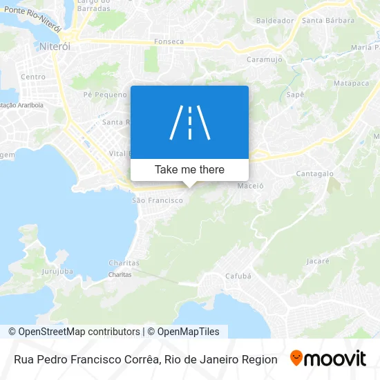 Rua Pedro Francisco Corrêa map