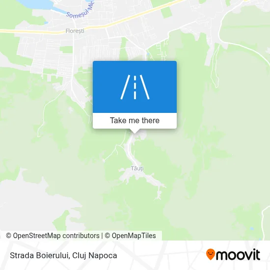 Strada Boierului map