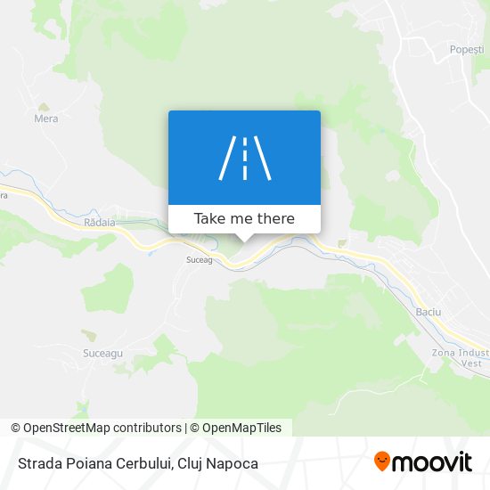 Strada Poiana Cerbului map