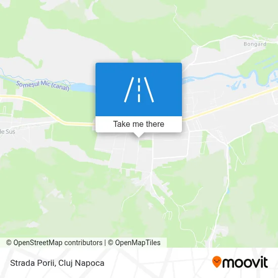 Strada Porii map