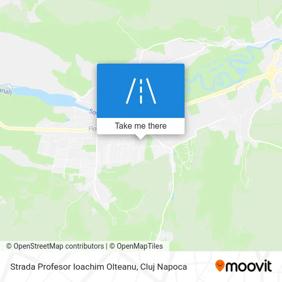 Strada Profesor Ioachim Olteanu map
