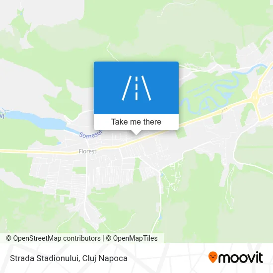 Strada Stadionului map