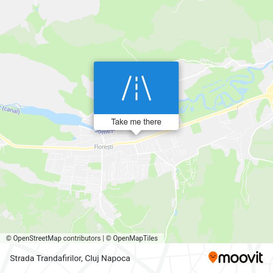 Strada Trandafirilor map