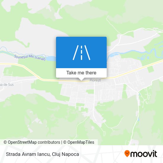 Strada Avram Iancu map