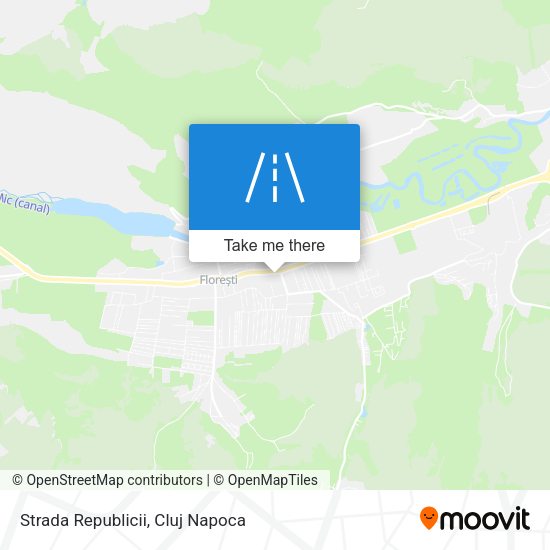 Strada Republicii map