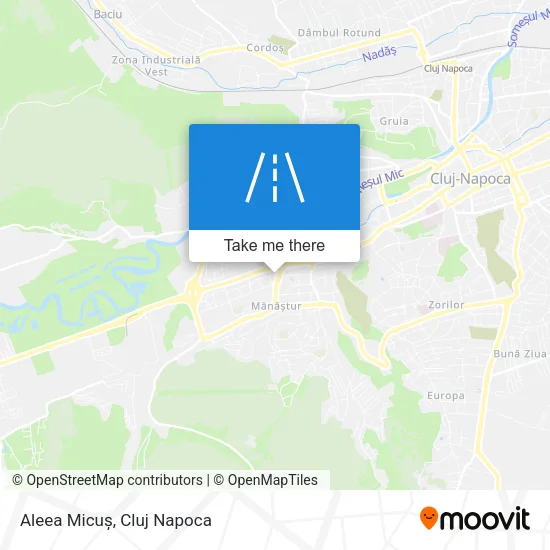 Aleea Micuș map