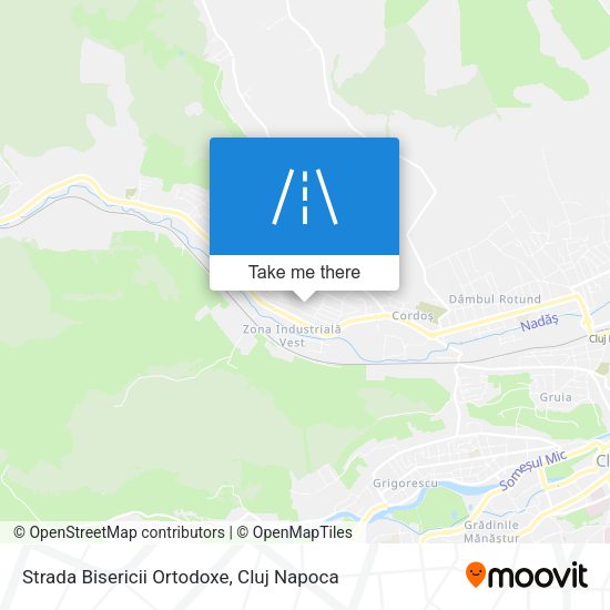 Strada Bisericii Ortodoxe map
