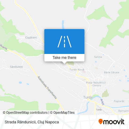 Strada Rândunicii map