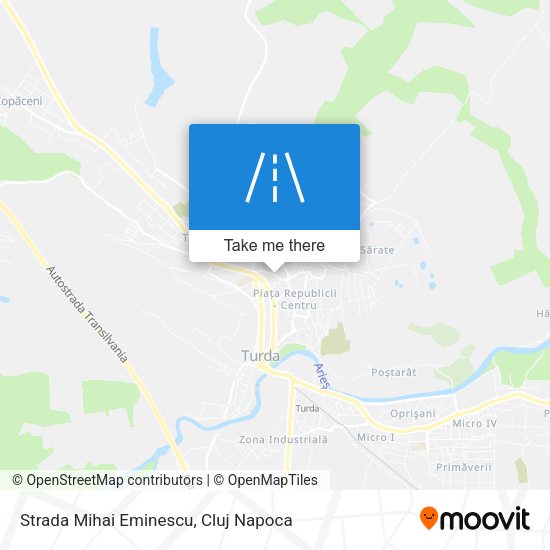 Strada Mihai Eminescu map