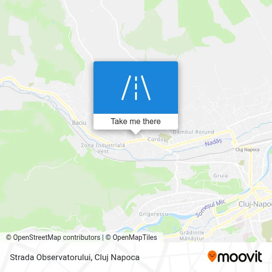 Strada Observatorului map