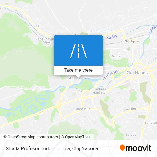 Strada Profesor Tudor Ciortea map