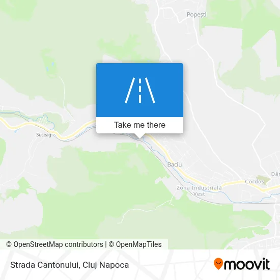 Strada Cantonului map