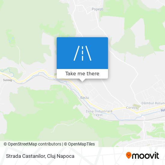 Strada Castanilor map