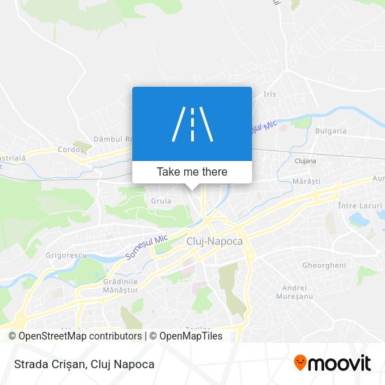 Strada Crișan map