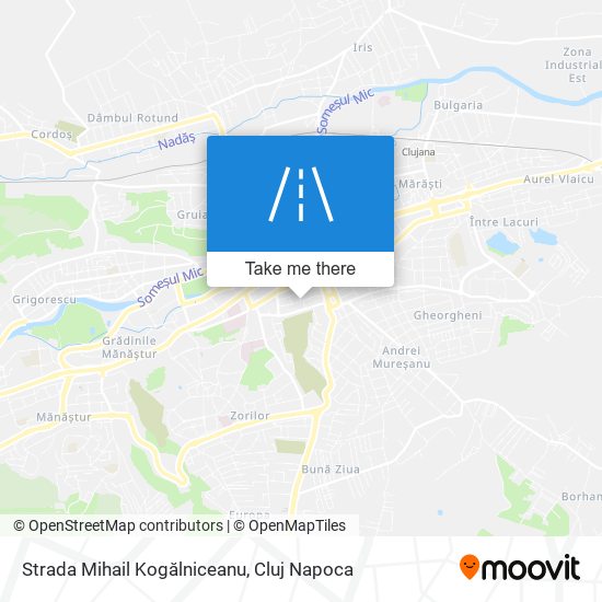 Strada Mihail Kogălniceanu map
