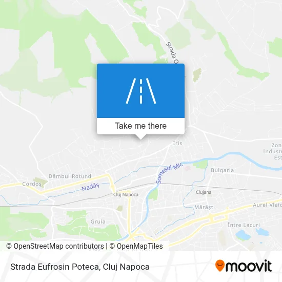 Strada Eufrosin Poteca map