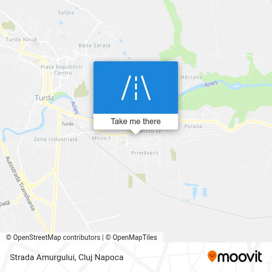 Strada Amurgului map