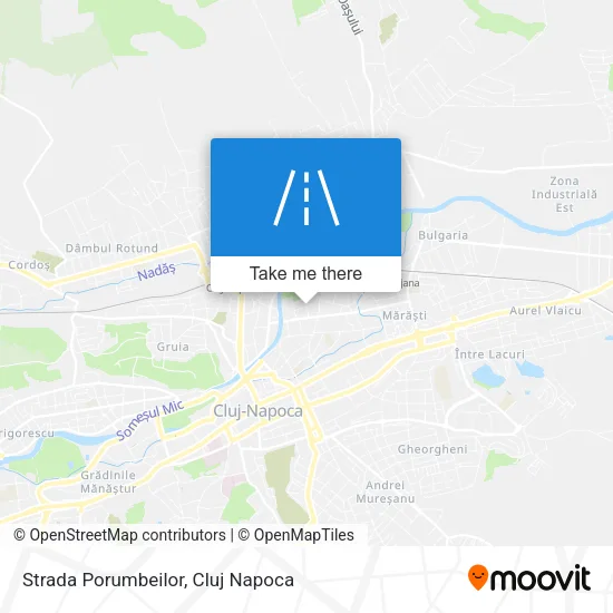 Strada Porumbeilor map