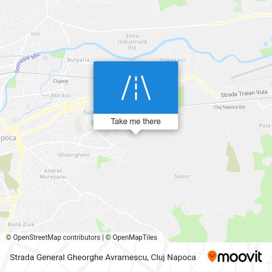 Strada General Gheorghe Avramescu map