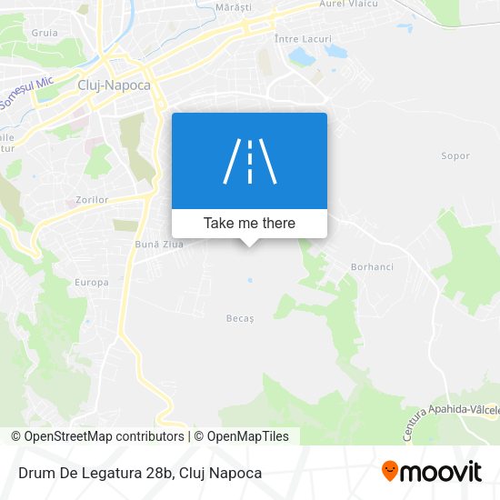 Drum De Legatura 28b map