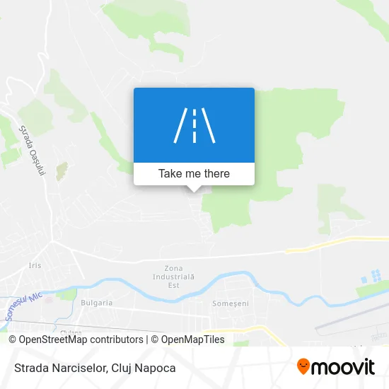 Strada Narciselor map