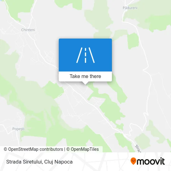 Strada Siretului map