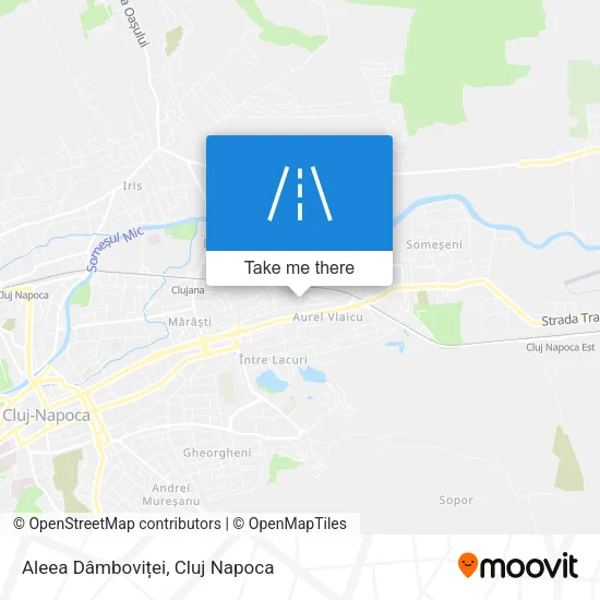 Aleea Dâmboviței map