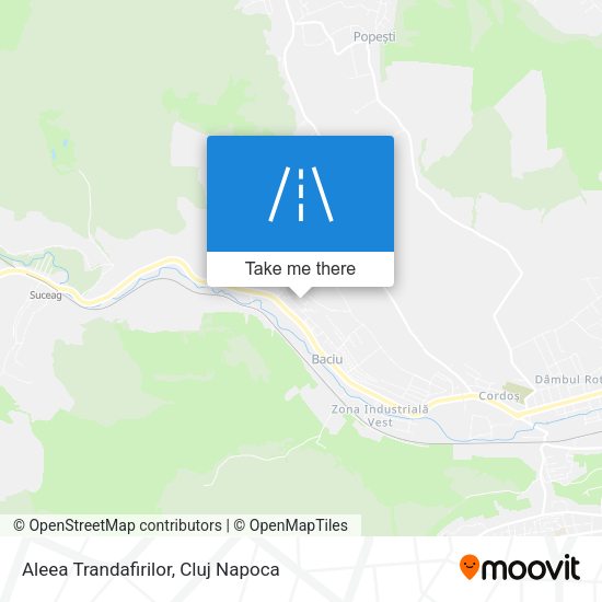 Aleea Trandafirilor map