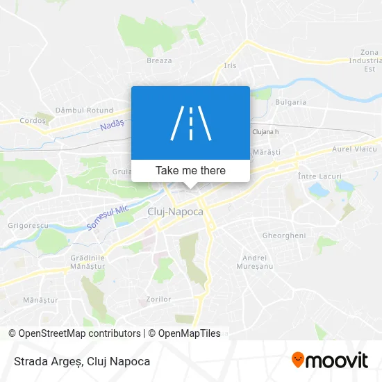 Strada Argeș map