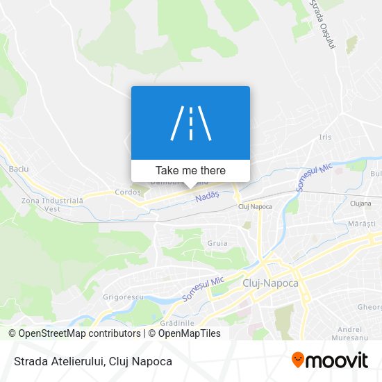 Strada Atelierului map