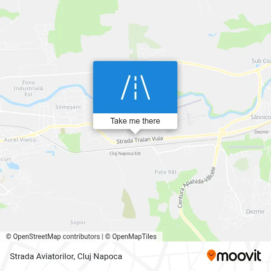 Strada Aviatorilor map