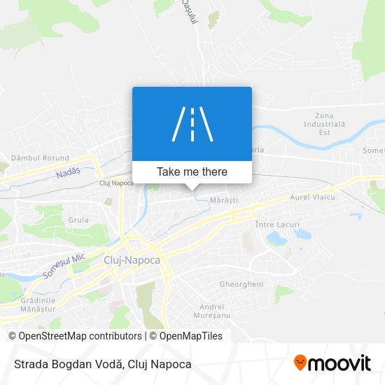 Strada Bogdan Vodă map