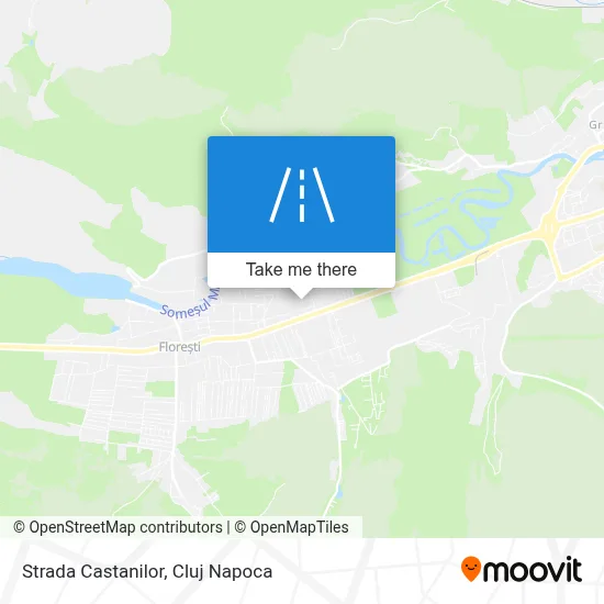 Strada Castanilor map