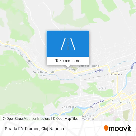 Strada Făt Frumos map