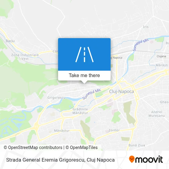 Strada General Eremia Grigorescu map
