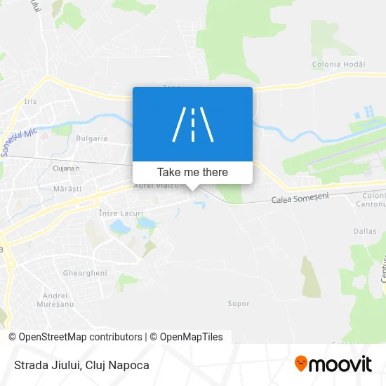 Strada Jiului map