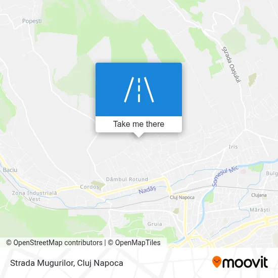 Strada Mugurilor map