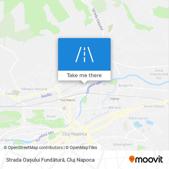 Strada Oașului Fundătură map