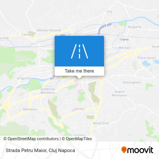 Strada Petru Maior map